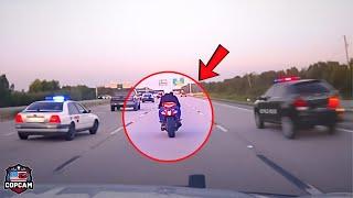 Tragic! Shocking And Devastating High-Speed Motorcycle Police Chases Caught on Dashcam