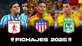 FICHAJES Y SALIDAS LIGA BETPLAY 2025 Fichajes Nacional - Junior - América - Millonarios - Cali -DIM