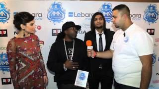 Kanika Kapoor, Shortie & Billal UK AMA 2012 Media room interview by Jamm Media