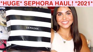 *HUGE* SEPHORA HAUL! *2021* (Tatcha, Drybar, Virtue & MORE) *so much new stuff*