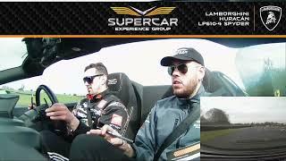 I Get shouted at whilst driving Supercar Experience Ireland Lamborghini Huracan LP610-4 Spyder