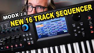 Yamaha MODX 2.0 Update — How to get started with the new sequencer