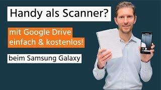 Handy als Scanner? Dokumente ganz einfach mit Google Drive scannen!