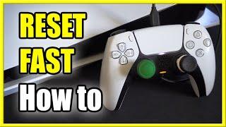 How to RESET PS5 Controller without CONSOLE or PC (Fast Tutorial)