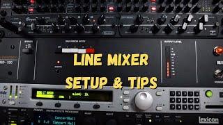 How to Use a Line Mixer With Your Rack  feat. Synergy, Eventide, Lexicon, Samson