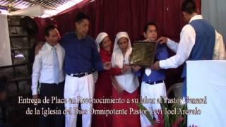 Entrega de Placa Hermano  Levi Joel Arevalo