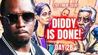 LIVE from Diddy Trial| Diddy Team ADMITS They Have ZERO Defense|Thinks TEXT Messages Will Save Him
