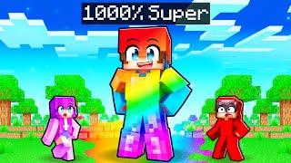 Nico Got 1000% SUPER In Minecraft!