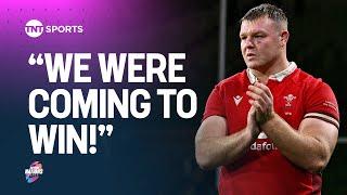 Dewi Lake reacts after Wales' disappointing loss to Fiji in the Autumn Nations Series 