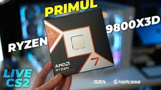 LIVE 🟡 CS2 pe 9800X3D RYZEN in TESTE  !giveaway