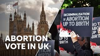 MPs vote to decriminalise abortion in UK