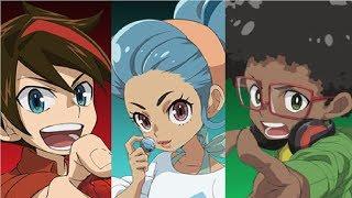 Bakugan Battle Planet Dan Kouzo vs Wynton Styles vs Lia Venegas