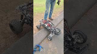 GAS POWER!!!! BAJA HPI MONSTER #RC #BRAAAAPPP!!!!!!