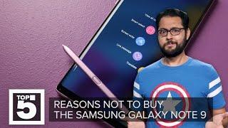 Samsung Galaxy Note 9: Why you shouldn't buy it (CNET Top 5)