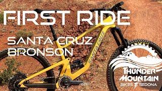 First Ride 2022 Santa Cruz Bronson MX  - What does Phil think about the Mullet?