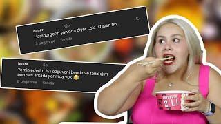 BU ARALAR ÇOK LİNÇLENDİK, O ZAMAN KÖTÜ YORUM OKUYORUZ!  ZORBALARA İKİ ÇİFT LAFIM VAR MUKBANG