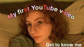 MY FIRST YOUTUBE VIDEO!!! Get to know me:)