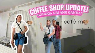 MAGBUBUKAS NA ANG COFFEE SHOP! (ANG GANDA NA!)