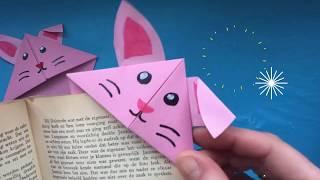  DIY: HOW TO MAKE A BOOKMARK? (EASY!)   CRAFTS WITH PAPER  ORIGAMI EASY