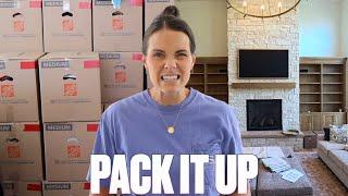 PACKING TO MOVE | PACKING UP OUR DREAM HOME AND ALL OUR BELONGINGS FOR MOVING DAY