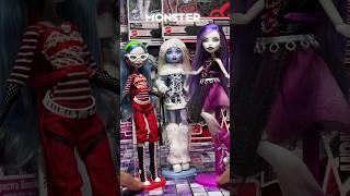 Monster high Wave 2 Booriginal Creeproductions Abbey, Ghoulia , & Spectra