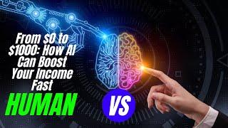 From $0 to $1000: How AI Can Boost Your Income Fast