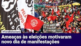 PROTESTO CONTRA BOLSONARO E BRAGA NETTO FECHA A AVENIDA PAULISTA | #ForaBolsonaro