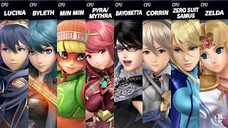 Super Smash Bros. Ultimate - Clueless Players  Favorite Waifus