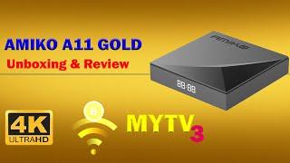 AMIKO A11 GOLD Unboxing & Review