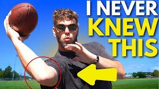 How I Learned to Throw a Football