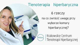 Tlenoterapia Hiperbaryczna - 6 rzeczy na jakie trzeba zwrócić uwagę przed zabiegiem