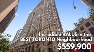 Incredible VALUE in the BEST Neighbourhood of Toronto | 25 The Esplanade #707 Just Listed