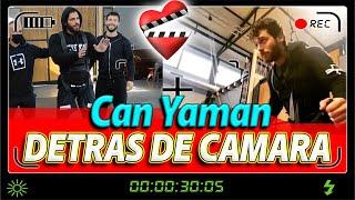 Can Yaman como Sandokan DETRAS DE CAMARA