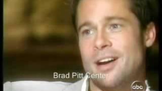 Brad Pitt talks about Angelina Jolie with Diane Sawyer