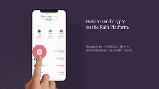 How to send crypto from Rain