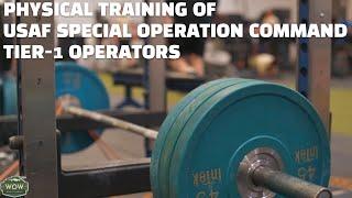 US AFSOC Tier-1 Operator's Fitness Training: 24th Special Tactics Squadron (24STS)