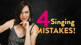 4 Singing Mistakes You're Probably Making and How to Fix Them