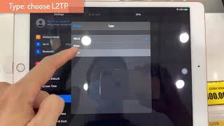 How To Setup VPN profile on Ipad 8 (iOS 14.6)