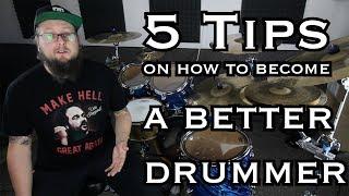 5 Tips On How To BECOME A BETTER DRUMMER pt.1 - OwenAlec Drumming