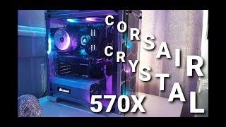 Corsair Crystal 570x White Pc Build