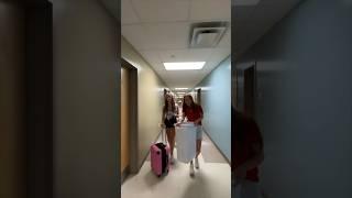 Moving new students into their rooms at UTampa