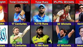 Comparison: Yuvraj Singh VS Shahid Afridi || Bio,Test,ODI,T20I,IPL,PSL || Detailed Comparison