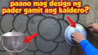 KALDERO PANG DESIGN SA PADER?PAANO?NEW UNIQUE IDEAS