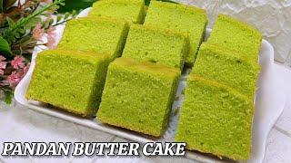 Kek Pandan LEMBUT dan GEBU!! Pandan Butter Cake, incredibly good!