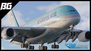 Korean Air A380X | RKSI-RCSS | MSFS LIVE (Vatsim)