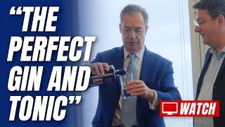 How to Make the Perfect Gin and Tonic with Nigel Farage