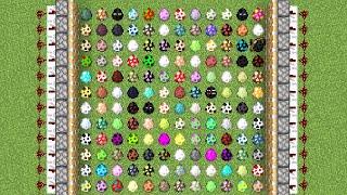 all minecraft eggs x100 combined = ???