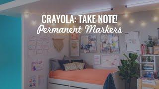 Crayola: Take Note - Permanent Markers