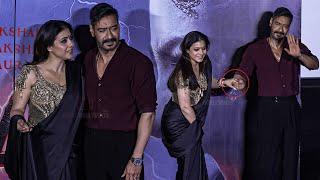 Ajay Devgn with wife Kajol UNSEEN MOMENT at Maa Trailer Launch