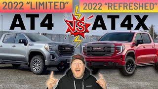 NEW 2022 GMC Sierra AT4X vs. “LIMITED” 2022 GMC Sierra AT4